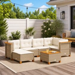 Invite Friends Over with Your New 7 Piece Garden Sofa Set
