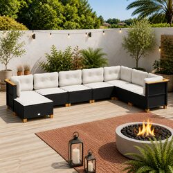Create Your Relaxing Space with This Garden Sofa Set