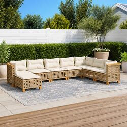 Your Perfect 8-Piece Outdoor Sofa Set Awaits