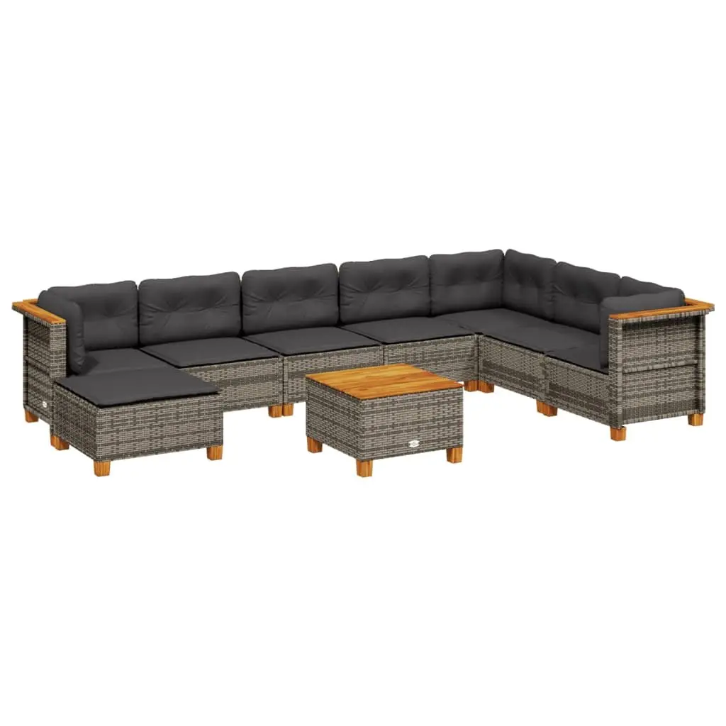 9 Piece Outdoor Sofa Set