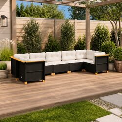 Your 7 Piece Outdoor Sofa Set Awaits You