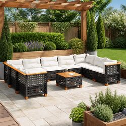 Your Ideal 10 Piece Outdoor Garden Sofa Set Awaits