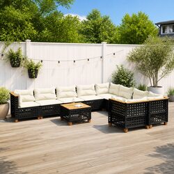 Your New 10-Piece Outdoor Sofa Set Awaits