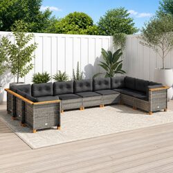 Your Ideal 10-Piece Garden Sofa Set Awaits