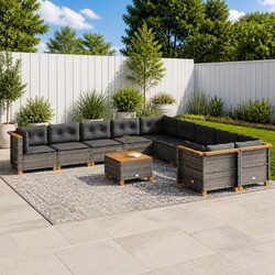Your New Favorite 11-Piece Garden Sofa Set Awaits