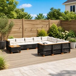 Your Perfect 11 Piece Garden Sofa Set Awaits