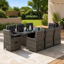 Your Perfect Garden Dining Set - 9 Pieces for Comfort