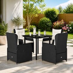 Your Friendly Black Garden Dining Set for Outdoor Spaces