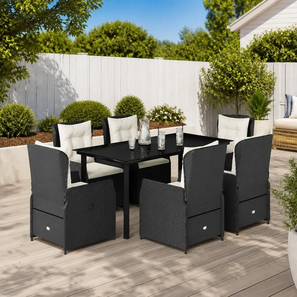 7 Piece Garden Dining Set