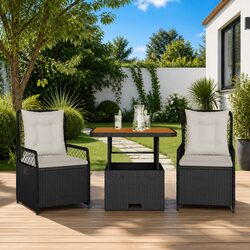 Friendly 3 Piece Outdoor Dining Set for Your Garden