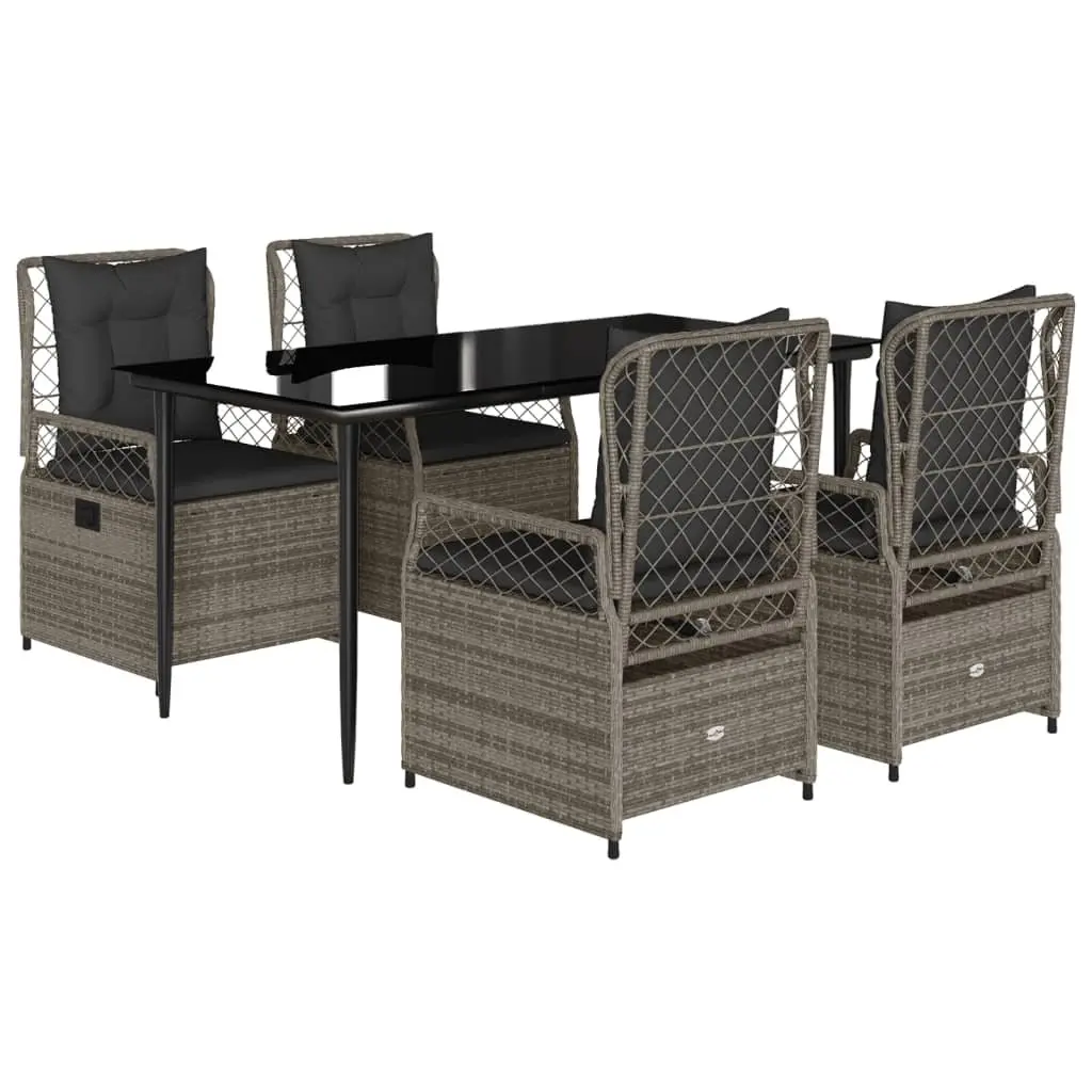 5-Piece Dining Set for Outdoor Spaces