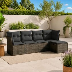 Invite Comfort with This 5-Piece Outdoor Sofa Set