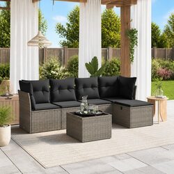 Your Ideal 6 Piece Garden Sofa Set Awaits You