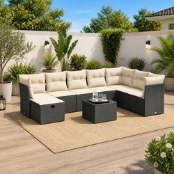 Your New 9-Piece Garden Sofa Set Awaits!