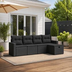Your Ideal 5 Piece Garden Sofa Set Awaits