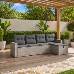 5 Piece Garden Sofa Set with Cushions for Your Space