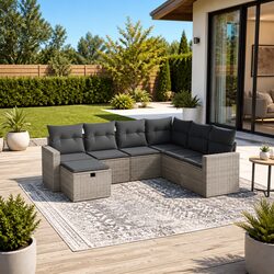 Your Perfect 7 Piece Garden Sofa Set Awaits