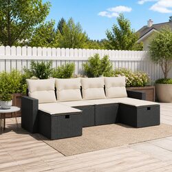 Your Perfect 6 Piece Garden Sofa Set Awaits