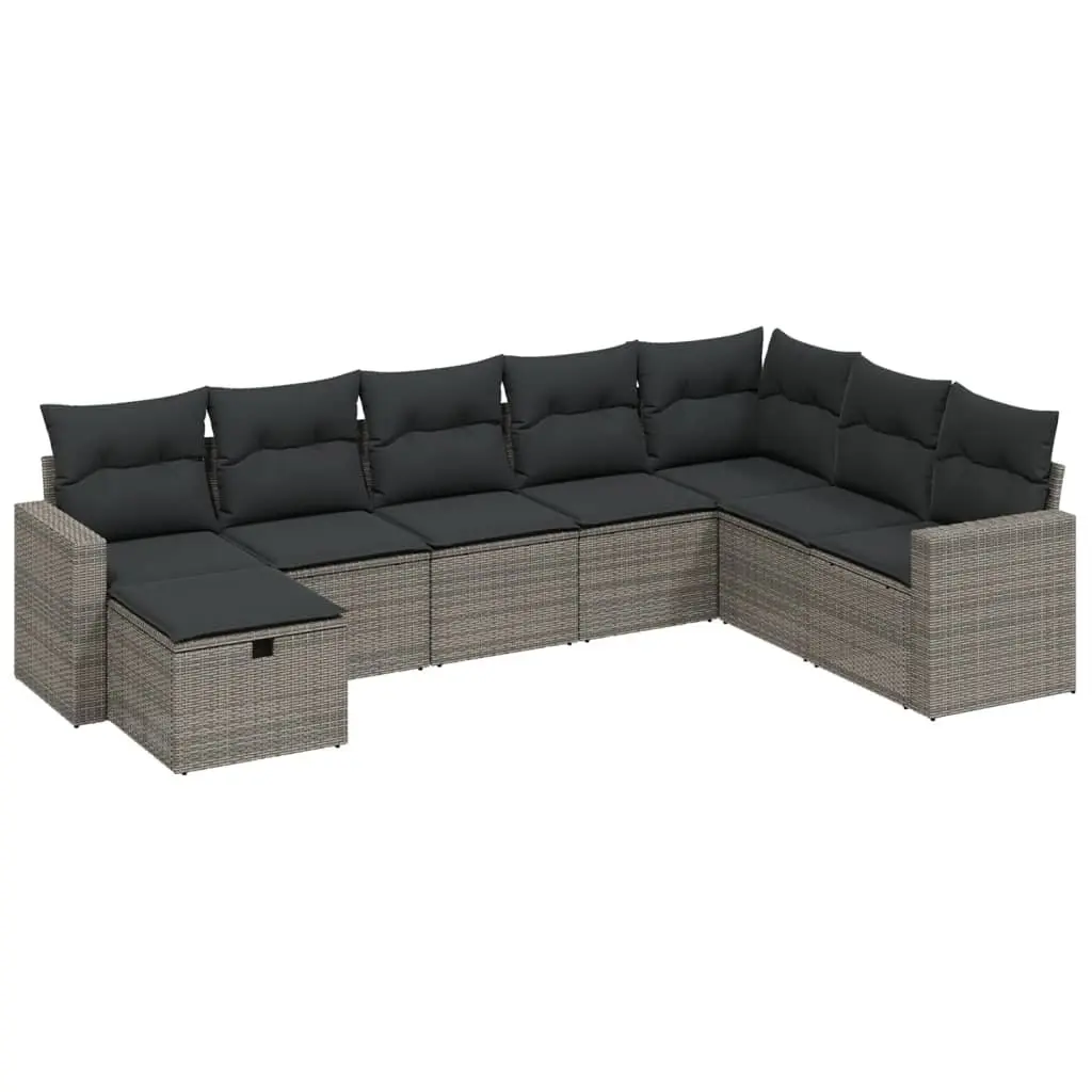 8-Piece Sofa Set for Outdoor Relaxation