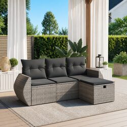 Create Your Relaxing Space with a 4 Piece Garden Sofa Set