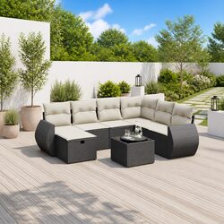 Your Friendly 8 Piece Garden Sofa Set