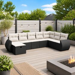 Your New Favorite 8 Piece Garden Sofa Set