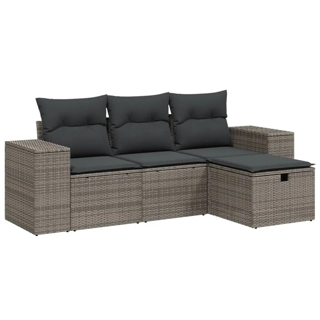 4 Piece Outdoor Sofa Set