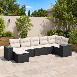 Your Ideal 7 Piece Black Garden Sofa Set for Gatherings