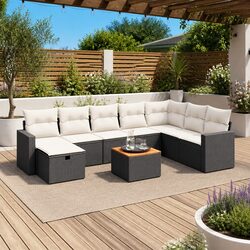 Your Perfect 9 Piece Garden Sofa Set Awaits You