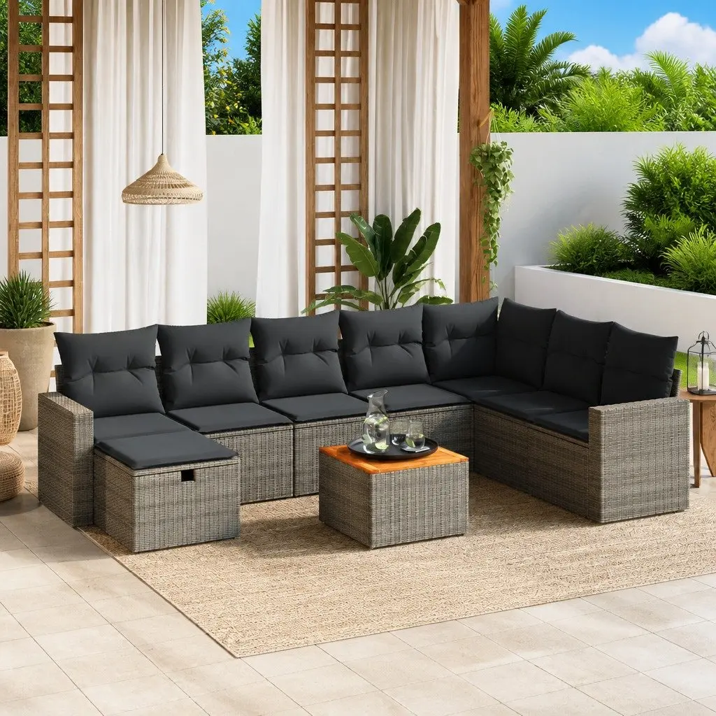 9 Piece Outdoor Sofa Set
