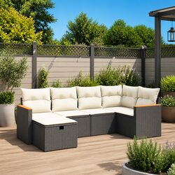 Your Friendly 6-Piece Garden Sofa Set Awaits