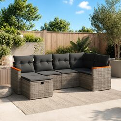 Your New Outdoor Favorite: 6 Piece Garden Sofa Set