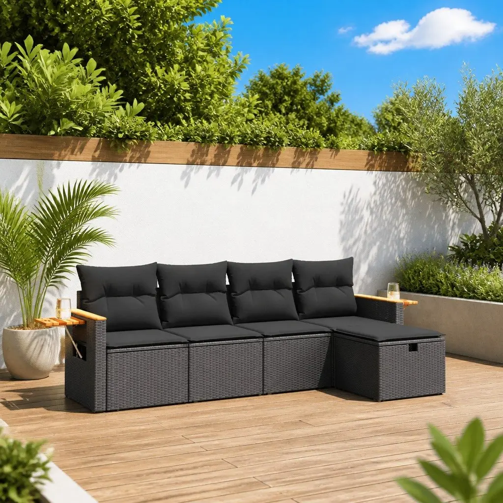 5 Piece Garden Sofa Set