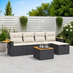 Friendly 6-Piece Outdoor Sofa Set for Your Garden