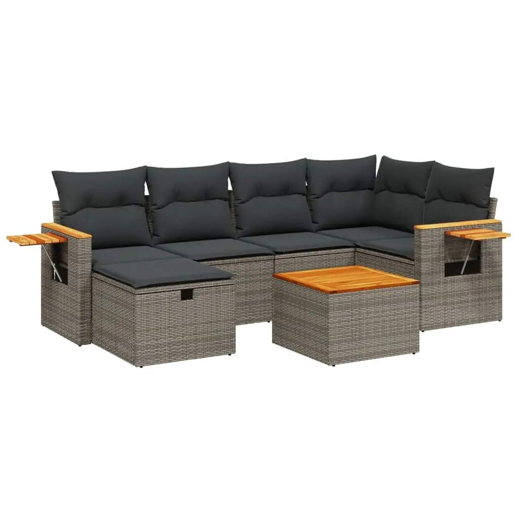 7 Piece Garden Sofa Set for Relaxation
