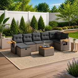 Your New 8 Piece Garden Sofa Set for Outdoor Relaxation