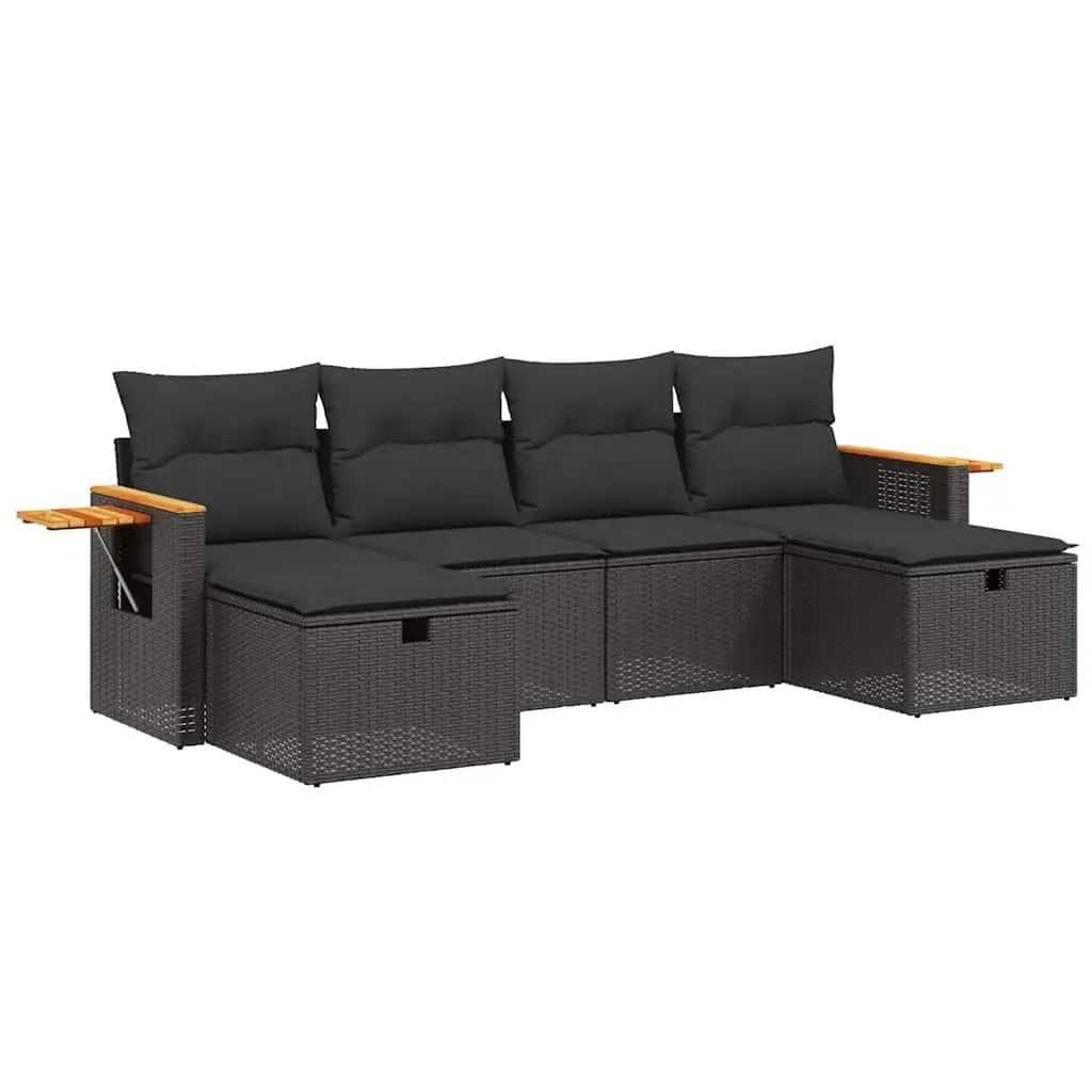 6-Piece Garden Sofa Set