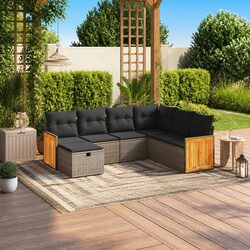 Create Your Ideal Outdoor Space with This 7-Piece Sofa Set
