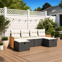 Your Cozy Outdoor Retreat: 6 Piece Sofa Set