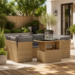 Your Perfect Outdoor Companion: 7 Piece Sofa Set
