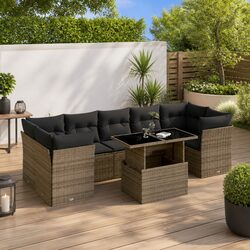 Explore the Comfort of an 8 Piece Outdoor Sofa Set