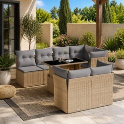 Your Ideal 8-Piece Garden Sofa Set Awaits You