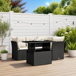 Friendly 5-Piece Garden Sofa Set for Your Patio