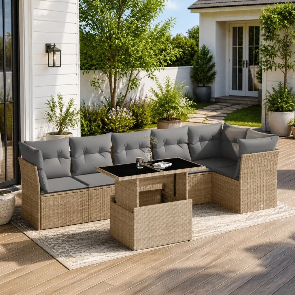 7 Piece Outdoor Sofa Set
