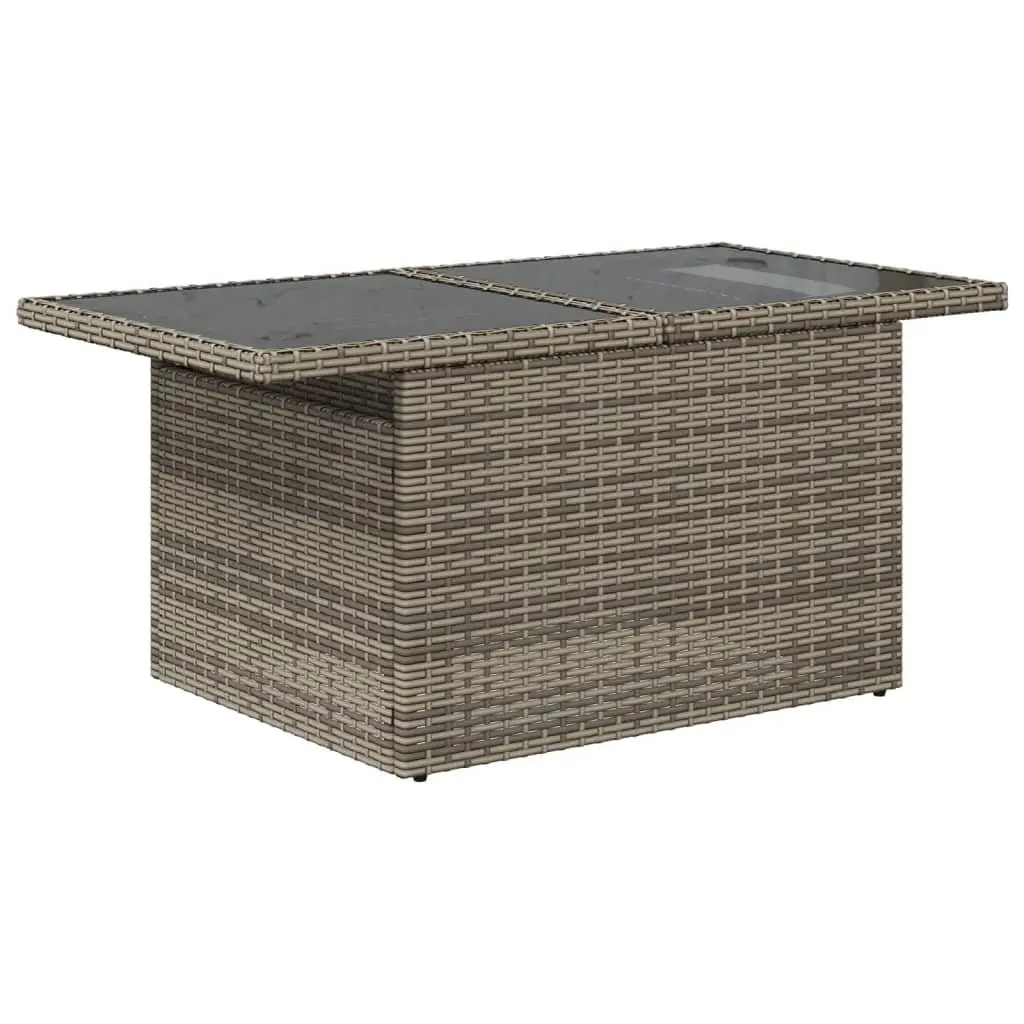 9 Piece Grey Garden Sofa Set