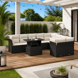 Relax with the 10-Piece Garden Sofa Set for Your Space