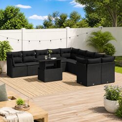 Your New 11-Piece Garden Sofa Set Awaits You