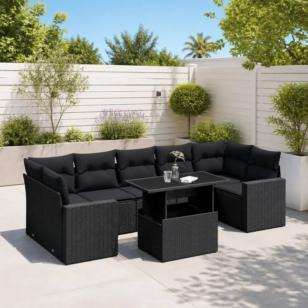 8-Piece Garden Sofa Set for Relaxation