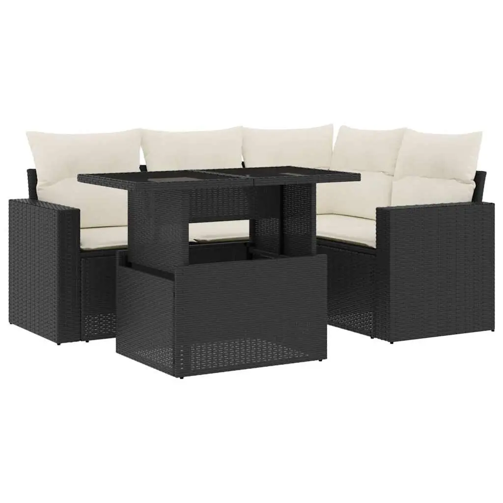 5 Piece Garden Sofa Set