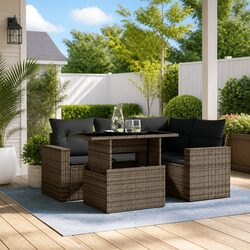 Enjoy Outdoor Comfort with Our 5-Piece Sofa Set